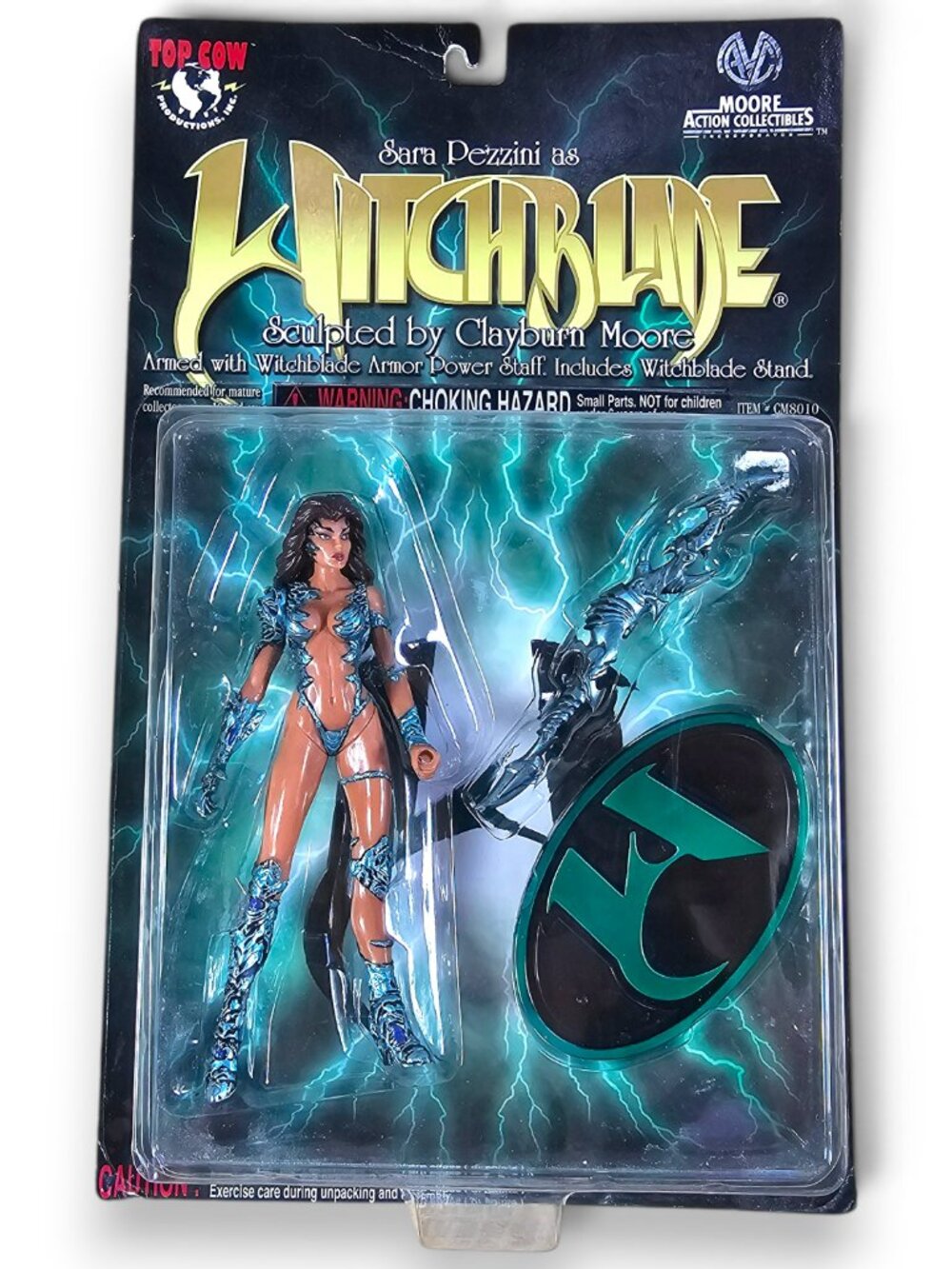 Top Cow Sara Pezzini as Witchblade Action Figure Moore Collectibles NEW VTG 1998